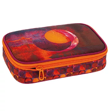 Ars Una: Orange Moon többszintes kihajtható tolltartó 22,5x15,5x4,5cm