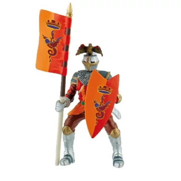 Piros lovagi torna lovag játékfigura - Bullyland