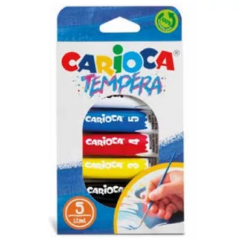 Tubusos tempera készlet 5x12ml - Carioca