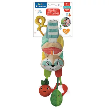 Babakocsira akasztható plüss mosómaci - Clementoni baby