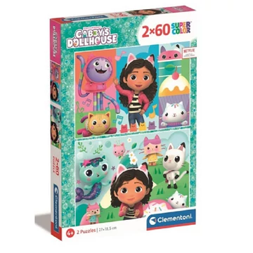 Gabi babaháza Supercolor 2x60db-os puzzle - Clementoni