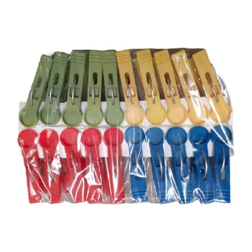 Ruhacsipesz műanyag fémrugós 20db