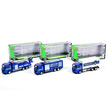 Rendőrségi hátrahúzós teherautók háromféle változatban