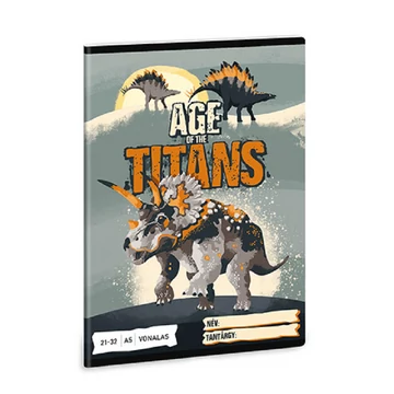 Ars Una: Age of the Titans vonalas füzet A/5 21-32