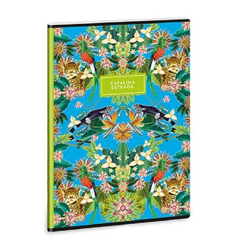 Ars Una: Catalina Estrada Iguana Jungle A/4-es extra kapcsos sima füzet