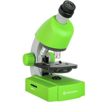Bresser Junior 40x-640x mikroszkóp, zöld - 70124