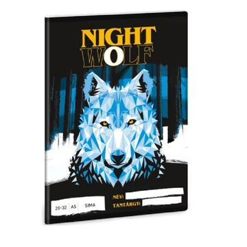 Ars Una: Night Wolf sima füzet A/5 20-32