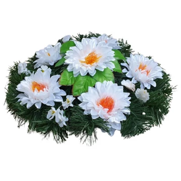 Selyemvirág koszorú 26 cm