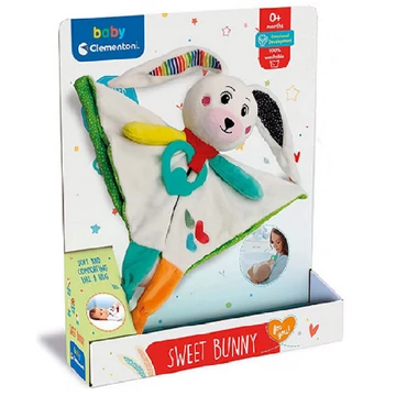 Nyuszis szundi és nyálkendő - Clementoni baby