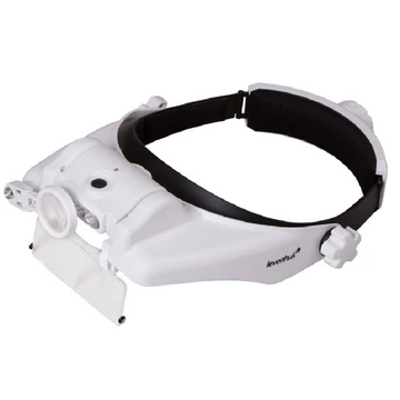 Levenhuk Zeno Vizor HR4 fejre rögzíthető, tölthető nagyító - 72614