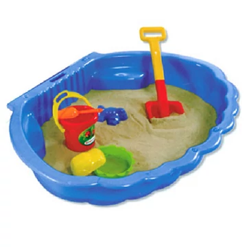 Kagylós homokozó medence több színváltozatban- D-Toys