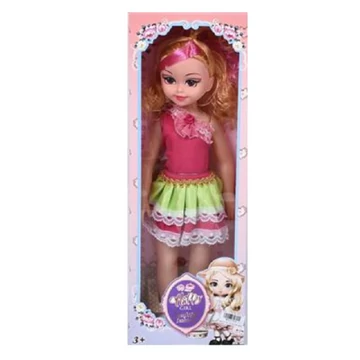 Jenny: Szőke vagy barna hajú trendi divatbaba hangeffektekkel 46cm kétféle változatban 1db