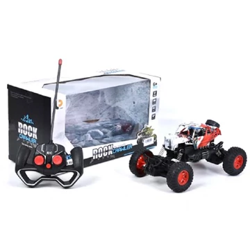 RC Távirányítós Crawler piros-fehér terepjáró autó 1/18 2.4GHz