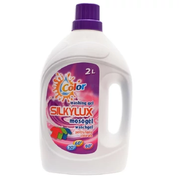 Silkylux 2L mosógél színes ruhákhoz 30 mosás