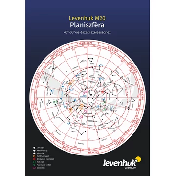 Levenhuk M20 nagyméretű planiszféra - 70266