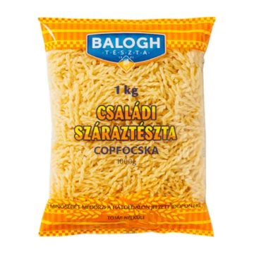 Családi copfocska tészta 1kg