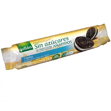 Gullón Zero kakaós keksz krém töltelékkel édesítőszerrel 147 g