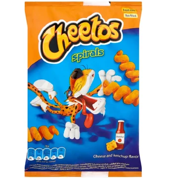 Cheetos sajtos-ketchupos spirál chips 30g