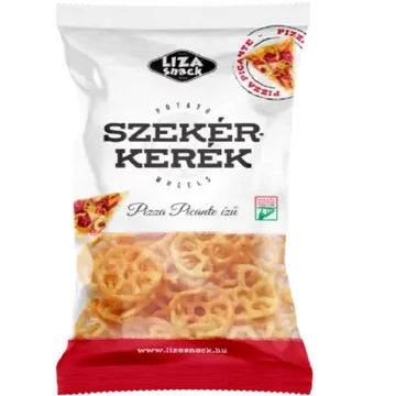 Liza Snack Pizzás szekérkerék burgonyaszirom 40g