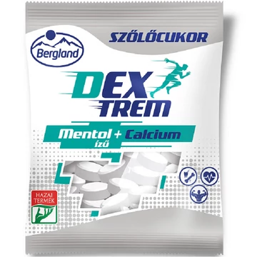 Bergland szőlőcukor mentol 70g 