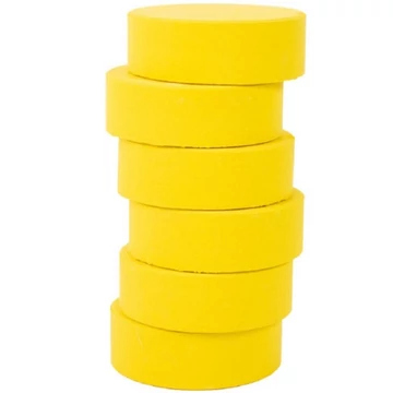 PlayBox: Sárga Vízfesték korong 55-57mm-es 1db