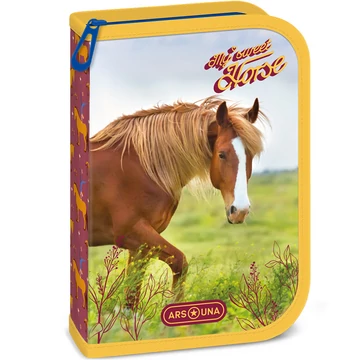 Ars Una: My Sweet Horse töltött tolltartó 12,8x19,3x3,6cm