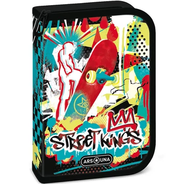 Ars Una: Street Kings töltött tolltartó 12,8x19,3x3,6cm