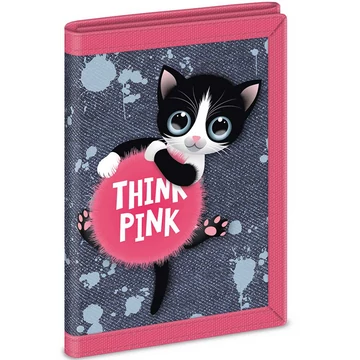 Ars Una: Think Pink pénztárca 9x12,5x2cm