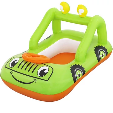 Bestway: Autós vagy cápás bébi csónak kétféle változatban 92x61cm 1db