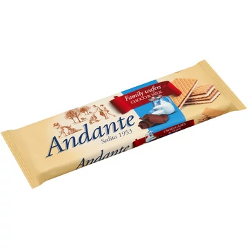 Andante ostya csoki-tej 130g
