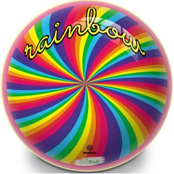 Rainbow Bioball gumilabda 23cm - Mondo Toys