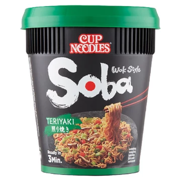 Soba poharas tészta teriyaki 90g