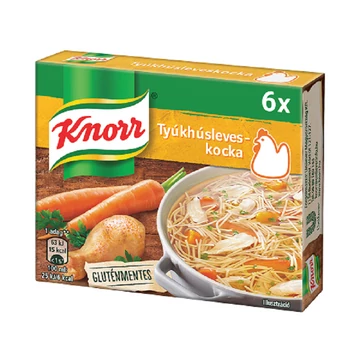 Knorr tyúkhúsleves kocka 60g