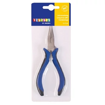 PlayBox: Hosszú orrú fogó gumírozott fogóval 12,5cm-es