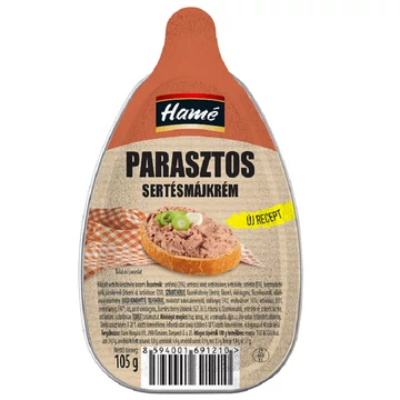 Hamé parasztos sertésmájkrém 105 g