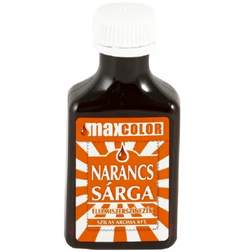 Narancssárga élelmiszer színezék 30ml
