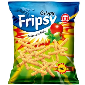 Fripsy olasz fűszerkeverékes snack 50g