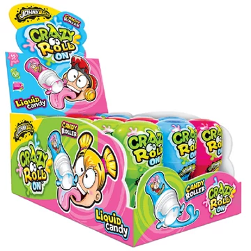 Johny Bee Crazy Roll-On folyékony cukor zselé 15x40ml