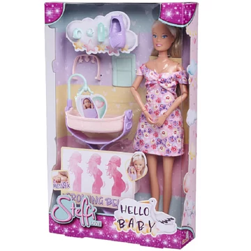 Steffi Love: Steffi terhes baba bölcsővel és kiegészítőkkel - Simba Toys