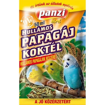 Panzi hullámos papagáj koktél eledel 50ml 543017