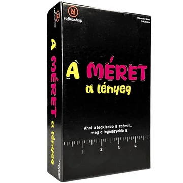 A méret a lényeg társasjáték