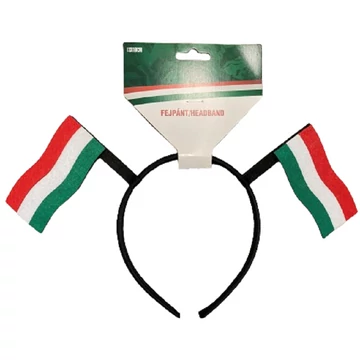 Fejpánt magyar zászlóval 13x19cm EB2024