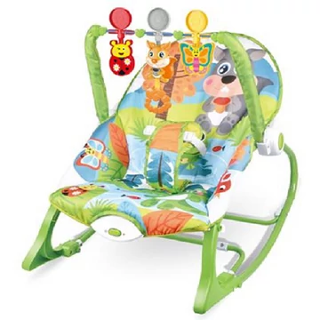 Színes rezgő baba pihenő szék