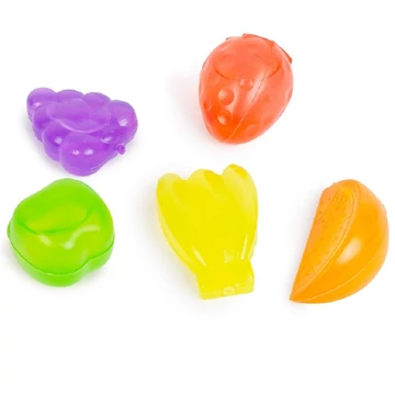 Műanyag gyümölcsformájú jégkocka 15db-os kiszerelésben 57287D