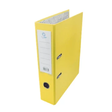 Bluering iratrendező sárga színben A/4 7,5cm