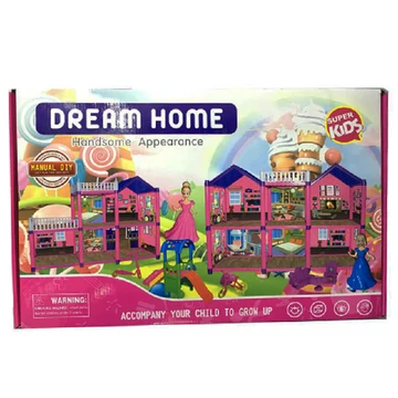 DIY csináld magad összeépíthető babaház kiegészítőkkel