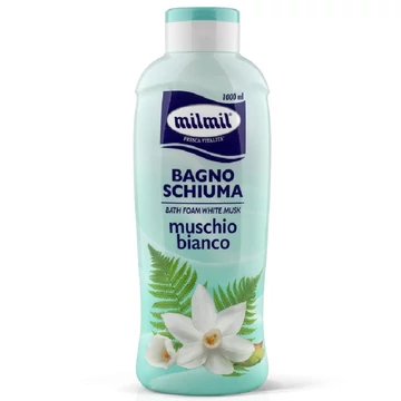 Milmil muschio bianco habfürdő 1L