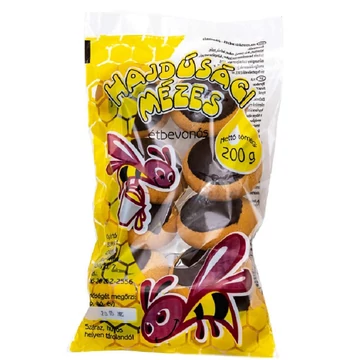 Hajdúsági mézes pogácsa étbevonóval 200g