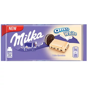 Milka Oreo keksz darbos fehércsokis 100g