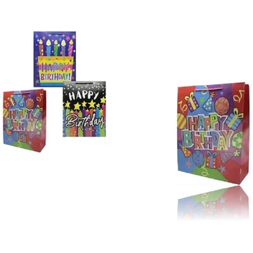 Ajándéktasak többféle változatban 18x23x8,5cm U-67